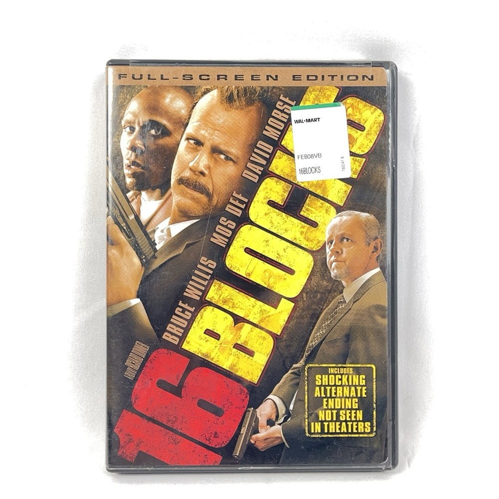 Lot Of 6 Bruce Willis DVDs Harts War, Live Free Or Die Hard, Jackal, 16 Blocks - Picture 5 of 7